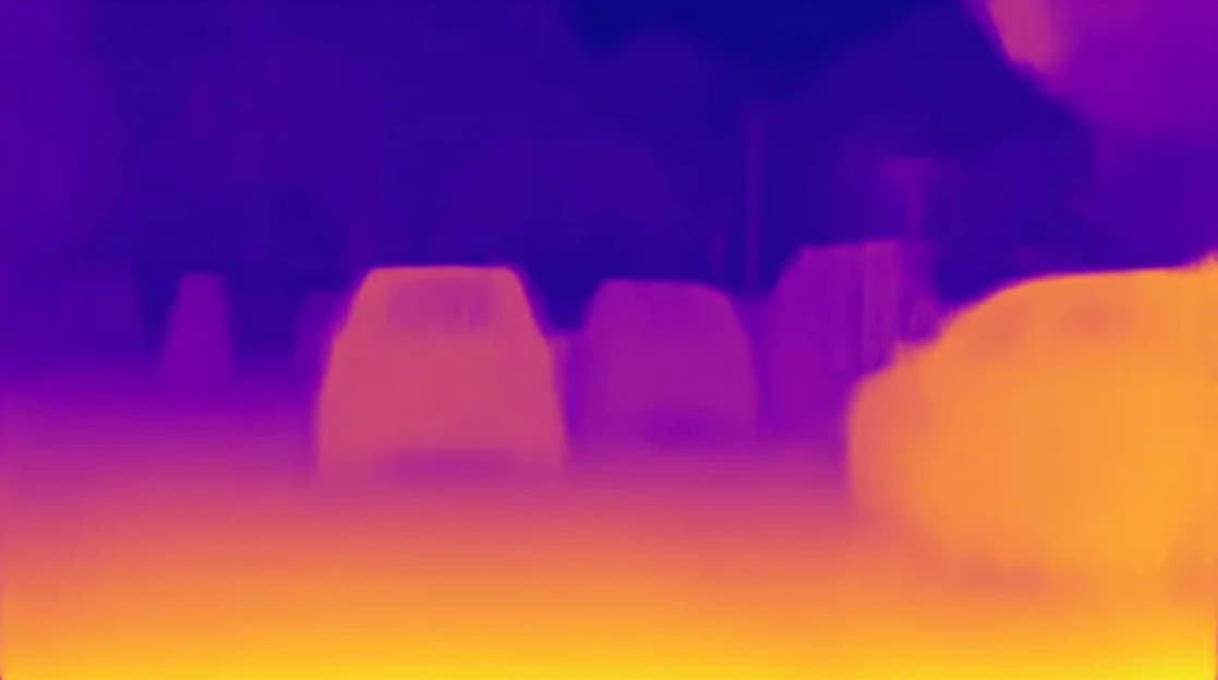 Create depth maps using Midas depth estimation.