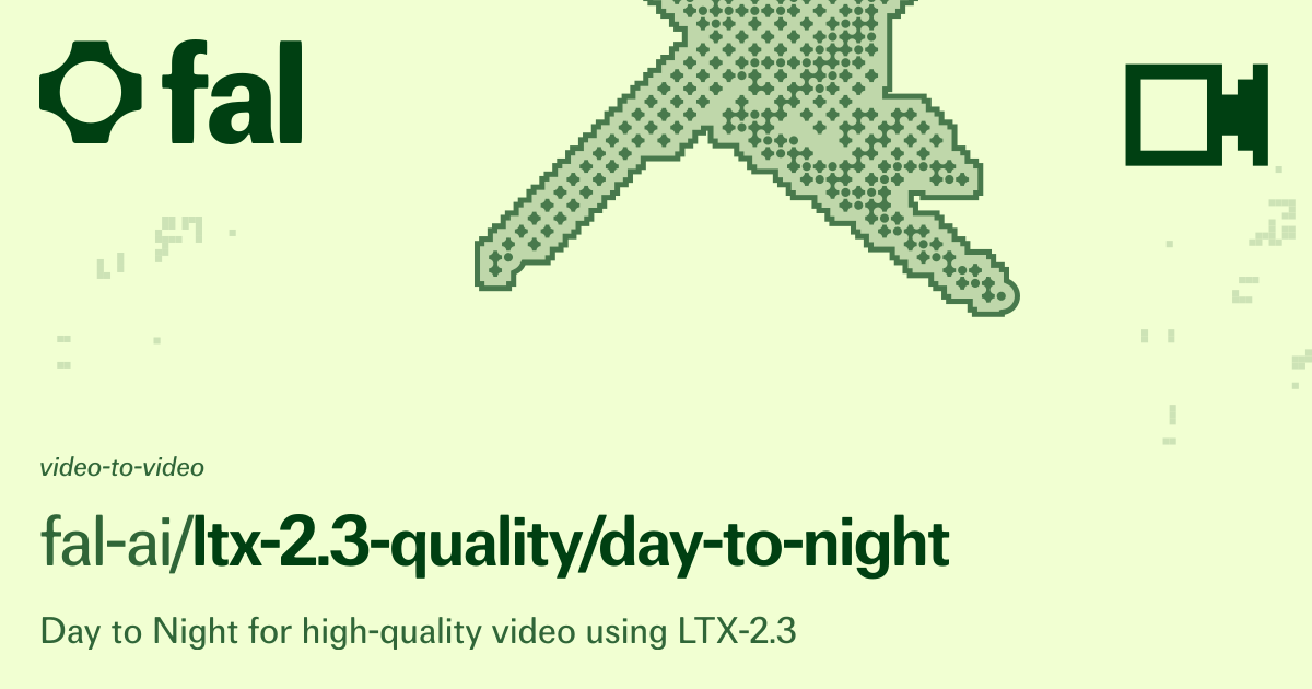 Ltx 2.3 Quality Video to Video API Docs | fal
