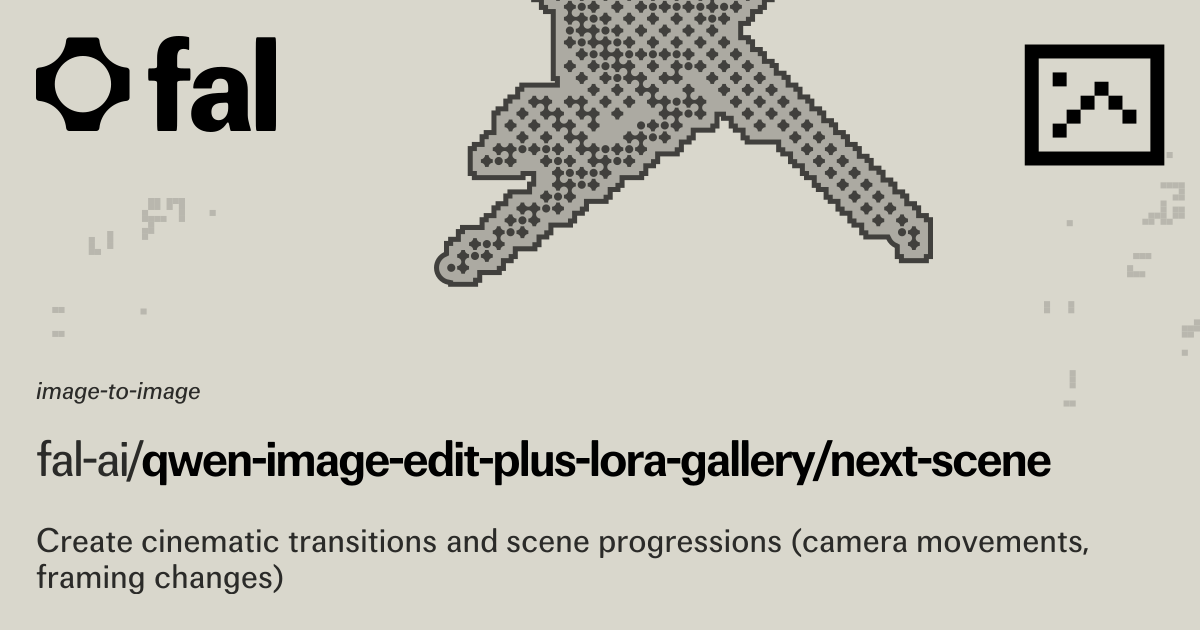 Qwen Image Edit Plus Lora Gallery (Image to Image) API on fal