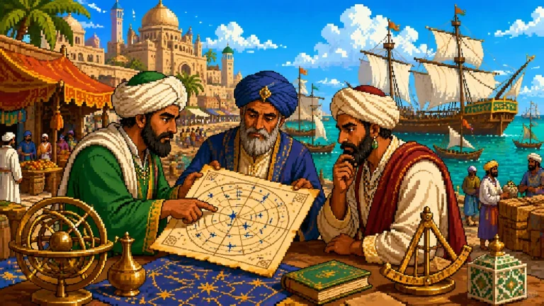 A cinematic montage of a historic South Asian port, university and observatory.