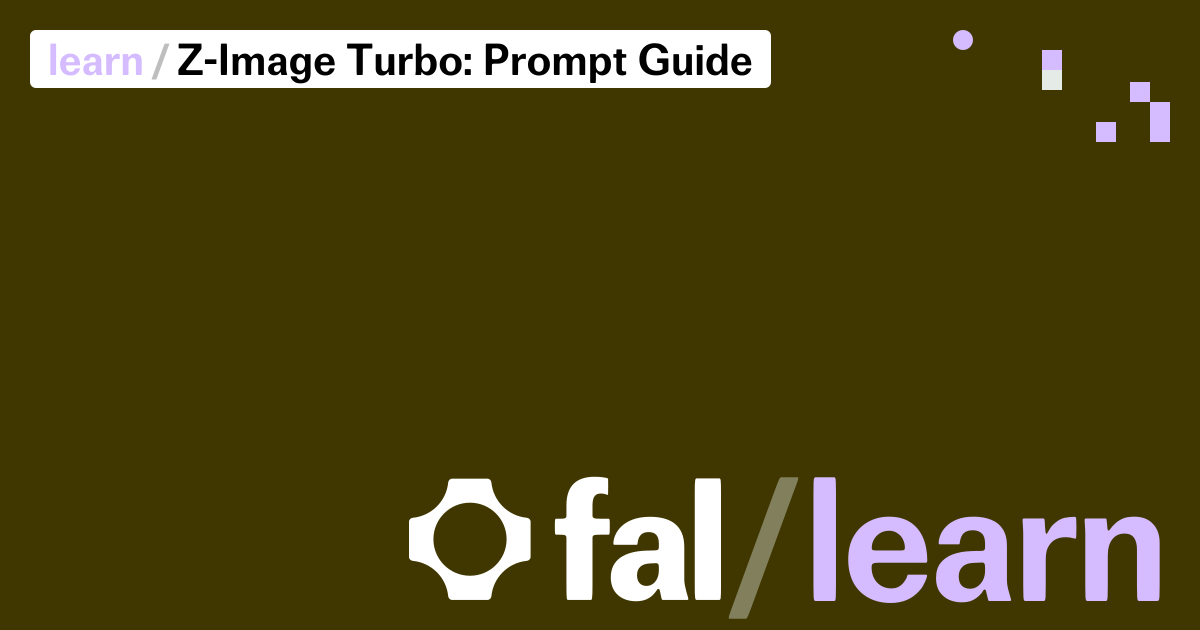 Z-Image Turbo Prompt Guide: Master AI Image Generation in 2025 | fal
